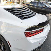 Load image into Gallery viewer, 2016 - 2019 Camaro Rear Window Louver Sun Shade Cover - Primer Black or Custom Painted