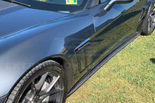 Load image into Gallery viewer, Corvette C6 ZR1 Style REAL Carbon Fiber Rocker Panels Side Skirts & Splitter Package
