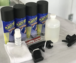 Matte BLACK Performix Plasti Dip® Wheels Rims Grille Trim Kit Aerosol Cans Peelable Paint