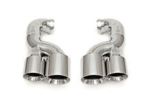 Load image into Gallery viewer, Fabspeed Porsche 957 Turbo / Turbo S Deluxe Quad Style Tips (2008-2010) - FS.POR.957T.QDTP