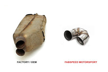 Load image into Gallery viewer, Fabspeed Porsche 964 Turbo 965 / C2 Turbo Secondary Muffler Bypass Pipe (1990-1994) - FS.POR.964T.SMB