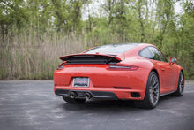 Load image into Gallery viewer, Fabspeed Porsche 991.2 Carrera Deluxe Dual Style Tips (for PSE) (2017-2019) - FS.POR.9912.PSEDLTCF