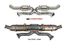 Load image into Gallery viewer, Fabspeed Porsche 993 Carrera Sport Cat X-Pipe (1994-1998) - FS.POR.993.SCXG