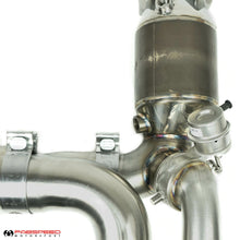 Load image into Gallery viewer, Fabspeed Porsche 997.2 Turbo / Turbo S Valvetronic Supersport X-Pipe Exhaust System (2010-2012) - FS.POR.9972T.SSSXVP