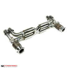 Load image into Gallery viewer, Fabspeed Porsche 997.2 Turbo / Turbo S Valvetronic Supersport X-Pipe Exhaust System (2010-2012) - FS.POR.9972T.SSSXVP