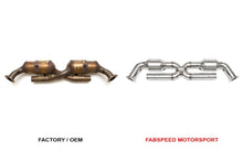 Load image into Gallery viewer, Fabspeed Porsche 997 Carrera Sport Cat X-Pipe (2005-2008) - FS.POR.997.SCX