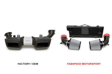 Load image into Gallery viewer, Fabspeed Porsche 997 Turbo Carbon Fiber Competition Air Intake - FS.POR.997T.COMPAI