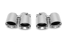 Load image into Gallery viewer, Fabspeed Porsche 997 Turbo Deluxe Quad-Style Tips - FS.POR.997T.QDTP