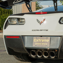 Load image into Gallery viewer, Corvette C7 Carbon Fiber Rear Bumper Diffuser