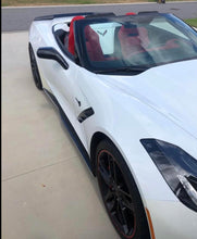 Load image into Gallery viewer, Corvette C7 Z06 Grand Sport Stingray Side Skirts Rocker Panels - Custom Painted - Two Tone Striping