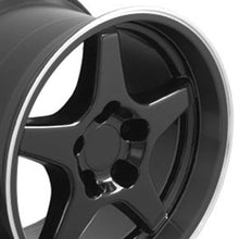 Load image into Gallery viewer, Corvette Wheels And Tires Black CV01 17x9.5 Corvette Rims And Tires Extenza from OE Wheels