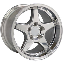 Load image into Gallery viewer, Fits Corvette Wheel ZR1 Rim - CV01 17x11 Polished Aluminum Corvette Rim