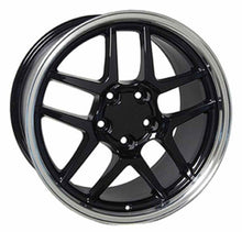 Load image into Gallery viewer, Corvette Wheels C5 Z06 Rims CV04 17x9.5 Black SET from OE Wheels