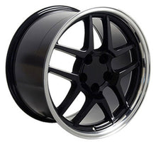 Load image into Gallery viewer, Corvette Wheels C5 Z06 Rims CV04 17x9.5 Black SET from OE Wheels