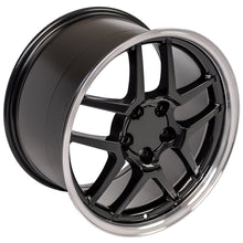 Load image into Gallery viewer, 1997 - 2004 Corvette C5 Z06 Rim - CV04 18x10.5 Gloss Black with Machine Lip