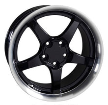 Load image into Gallery viewer, Corvette C5 STYLE Deep Dish Black Wheels And Tires for 1988-1996 Corvette or 93-02 Camaro Firebird CV05 Extenza from OE Wheels