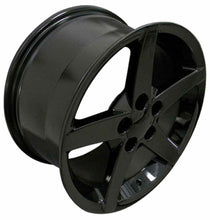 Load image into Gallery viewer, Fits Corvette C6 Rims CV06A 17x8.5 Black Corvette Wheels SET