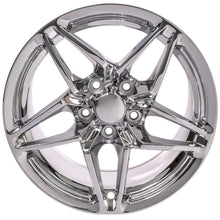 Load image into Gallery viewer, Fits Corvette Wheel C7 ZR1 Rim - CV31 17x11 Chrome Corvette Rim
