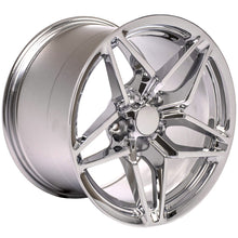 Load image into Gallery viewer, Fits Corvette Wheel C7 ZR1 Rim - CV31 17x11 Chrome Corvette Rim
