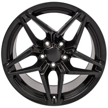 Load image into Gallery viewer, C7 ZR1 STYLE Wheel Rim for 1988-2004 Corvette or 93-02 Camaro Firebird - CV31 18x10.5 Black Rim from OE Wheels
