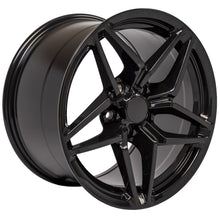 Load image into Gallery viewer, C7 ZR1 STYLE Wheel Rim for 1988-2004 Corvette or 93-02 Camaro Firebird - CV31 18x10.5 Black Rim from OE Wheels