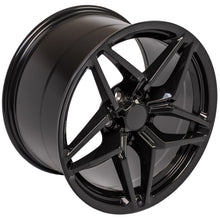 Load image into Gallery viewer, C7 ZR1 STYLE Wheel Rim for 1988-2004 Corvette or 93-02 Camaro Firebird - CV31 18x10.5 Black Rim from OE Wheels
