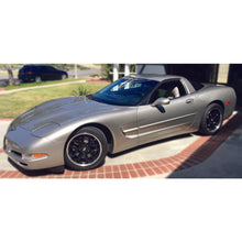 Load image into Gallery viewer, Corvette Wheels C5 Z06 Rims CV04 Black 18x10.5 17x9.5 Staggered from OE Wheels