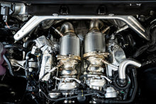 Load image into Gallery viewer, Fabspeed Porsche E3 Cayenne S 2.9L Turbo / Turbo S Primary Sport Catalytic Converters - FS.POR.E3S.SC