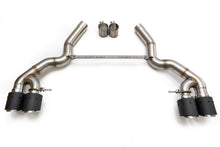 Load image into Gallery viewer, Fabspeed BMW M5 F90 Muffler Bypass Pipes with Quad Style Tips - FS.BMW.F90.MBP