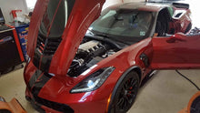 Load image into Gallery viewer, ECS C7 Z06 NOVI 2200X 10-Rib Belt Drive SC Conversion w/ G1 Pro intake manifold black kit