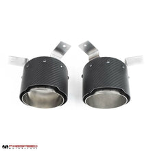Load image into Gallery viewer, Fabspeed Ferrari F8 Tributo Carbon Fiber Exhaust Tips (2020+) - FS.FER.F8.CFT