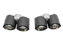 Load image into Gallery viewer, Fabspeed Porsche 958 V6 Deluxe Quad Tips (for PSE) (2011-2014) - FS.POR.958V6.QDTP