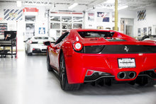 Load image into Gallery viewer, Fabspeed Ferrari 458 Italia Challenge Style Dual Exhaust Tips (2010-2015) - FS.FER.458.DLTP