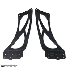 Load image into Gallery viewer, Fabspeed Porsche 981/718 Cayman GT4 Monoblock Wing Risers (2015+) - FS.POR.GT4.MWR.CB