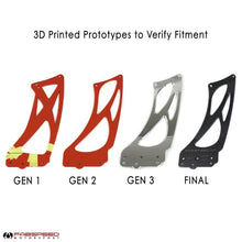 Load image into Gallery viewer, Fabspeed Porsche 981/718 Cayman GT4 Monoblock Wing Risers (2015+) - FS.POR.GT4.MWR.CB