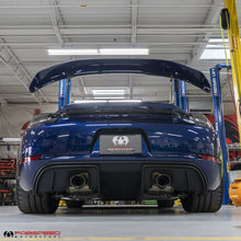 Load image into Gallery viewer, Fabspeed Porsche 981/718 Cayman GT4 Monoblock Wing Risers (2015+) - FS.POR.GT4.MWR.CB