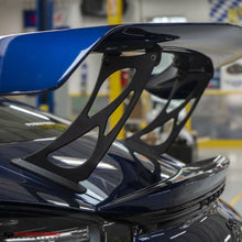 Load image into Gallery viewer, Fabspeed Porsche 981/718 Cayman GT4 Monoblock Wing Risers (2015+) - FS.POR.GT4.MWR.CB