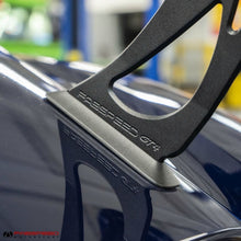 Load image into Gallery viewer, Fabspeed Porsche 981/718 Cayman GT4 Monoblock Wing Risers (2015+) - FS.POR.GT4.MWR.CB