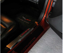 Load image into Gallery viewer, WindRestrictor® Corvette C6 Coupe Door Sills