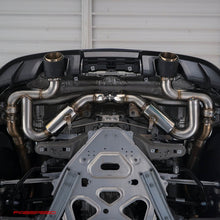 Load image into Gallery viewer, Fabspeed Porsche 718 GT4 / GTS / Spyder Valvetronic X-Pipe Exhaust System (2020+) - FS.POR.718GT4.VLVCFE