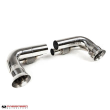 Load image into Gallery viewer, Fabspeed Porsche 997 GT3 / GT3 RS Side Muffler Bypass Pipes - FS.POR.997GT3.SMBV