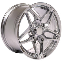 Load image into Gallery viewer, Corvette C7 ZR1 STYLE Rims for 1988-1996 Corvette C4 and 93-02 Camaro Firebird CV31 17x9.5 Chrome Corvette Wheels CV31 SET from OE Wheels
