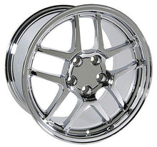 Load image into Gallery viewer, Fits Corvette Wheels And Tires Chrome CV04 Corvette Rims And Tires Proxes AS