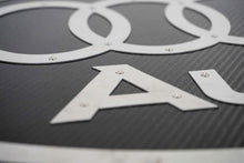 Load image into Gallery viewer, Fabspeed Carbon Fiber Wall Art - Audi - FS.AUD.CFSSWA
