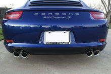 Load image into Gallery viewer, Fabspeed Porsche 991 Carrera Deluxe Quad-Style Tips (PSE / Carrera S) (2012-2016) - FS.POR.991.QDTDP