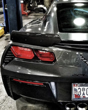 Load image into Gallery viewer, C7 Z06 Grand Sport Corvette Stage 2 Wicker Rear Spoiler Winglets - REAL Carbon Fiber