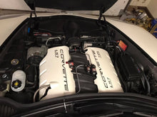 Load image into Gallery viewer, 2005 - 2013 Corvette C6 LS2 LS3 LS7 Carbon Fiber / Custom Painted Fuel Rail Engine Covers - Labor Only