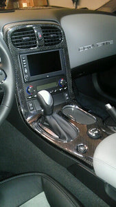2008 - 2013 OEM GM Console Top Carbon Fiber HydroGraphics / Custom Painted - Labor Only