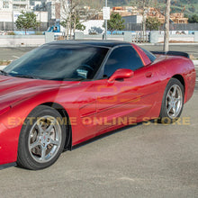 Load image into Gallery viewer, 1997-04 Corvette C5 ZR1 Style Side Skirts Rocker Panels Primer Black Unpainted