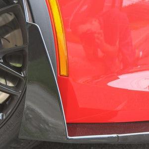 Corvette C7 Z06 Z07 Stingray OEM GM Stage 3 Front Spoiler Splitter Winglets Extension Kit CFV CFZ